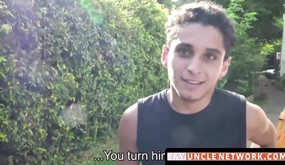 Latino's First Time Doggystyle Bareback With A Cum Facial Ending