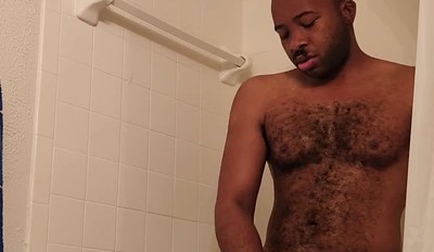 Shower,Jerk Off,Cumming alot at the end