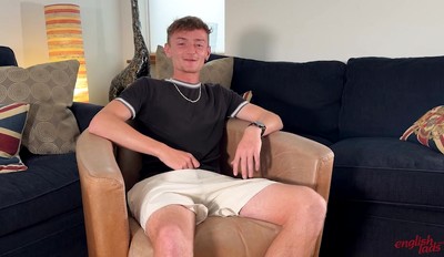 Young Straight Tennis Players Shows off his Lean Body & Massive Uncut Cock & Cums Everywhere!