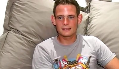 Handsome UK jock Jason uses both hands for his long dick