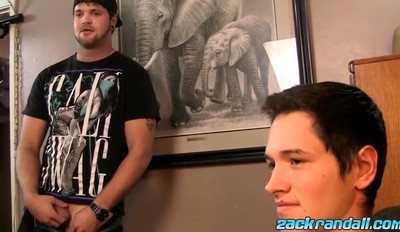 Young twink jerks off his dick and cums while watching porn