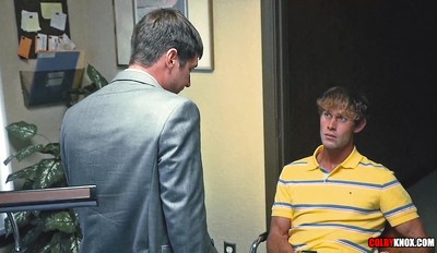 Hot Blonde Hunk gets a RAW Anal Interview circa 1985