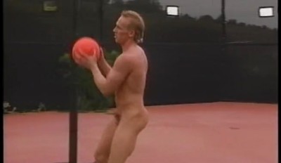 NUDE MEN CAN JUMP- 2 Jocks Play Strip Basketball