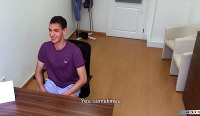 DIRTY SCOUT 241 – The Dirty Offer Surprised Him A Lot But He Didn't Hesitate To Suck Some Cock