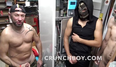 amazing gang bang with real straigths boys arabs sucked by Jess ROYAN for crunchboy