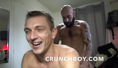 NEW CRUNCHBOY REALEASE : ROMANTIk fucked bareack by GINNAI MAGGIO ! 24 CM !!